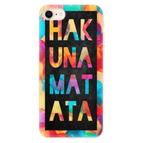Odolné silikónové puzdro iSaprio - Hakuna Matata 01 - iPhone 8