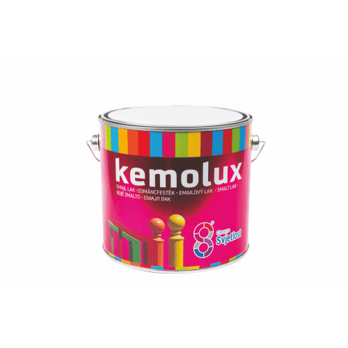Chromos-Svjetlost Kemolux - vrchná farba na kov lesk  - RAL6005 - Tmavozelený  - 0,65 L
