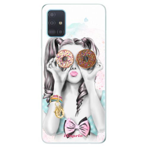Odolné silikónové puzdro iSaprio - Donuts 10 - Samsung Galaxy A51