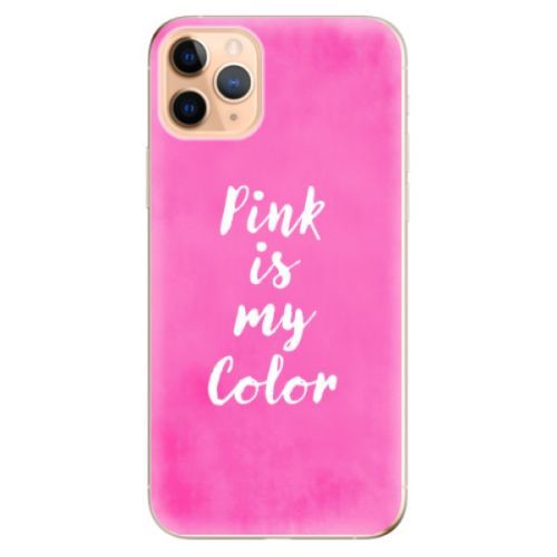 Odolné silikónové puzdro iSaprio - Pink is my color - iPhone 11 Pro Max