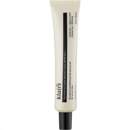 Klairs Illuminating Supple hydratačný BB krém proti nedokonalostiam pleti SPF 40 40 ml