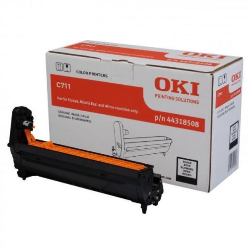 OKI originál válec 44318508, black, 20000str., OKI C711