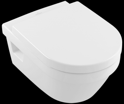 Villeroy & Boch OMNIA ARCHITECTURA SET: WC závesné DirectFlush+ sedátko s poklopom SoftClosing, biela alpin, 5684HR01