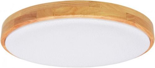 Ecolite LED stropné svietidlo 60W so svetlým dreveným rámčekom WLD500-60W/LED/SD