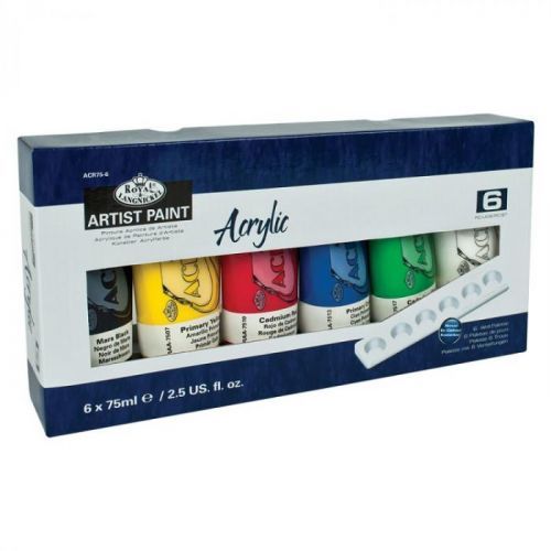 Sada akrylových farieb Royal & Langnickel Essentials / 7 dielna