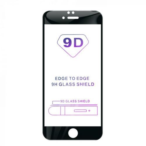 Tvrdené sklo iSaprio 9D BLACK pre iPhone 6 Plus/6S Plus