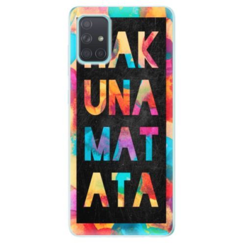 Odolné silikónové puzdro iSaprio - Hakuna Matata 01 - Samsung Galaxy A71