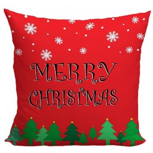 Vankúš Merry Christmas (Veľkosť: 40 x 40 cm)