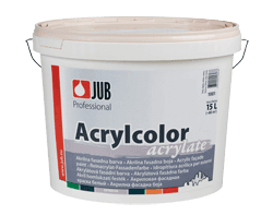 JUB ACRYLCOLOR - akrylátová fasádna farba - biela - 1001 - 5 L
