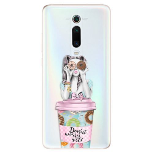 Odolné silikónové puzdro iSaprio - Donut Worry - Xiaomi Mi 9T Pro