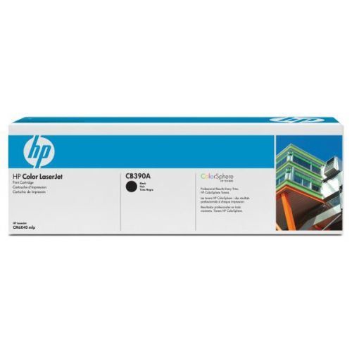 HP originál toner CB390A, black, 19500str., HP 825A, HP Color LaserJet CM6030, 6040, Enterprise M602