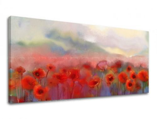 Obraz na stenu PANORÁMA KVETY KV073E13