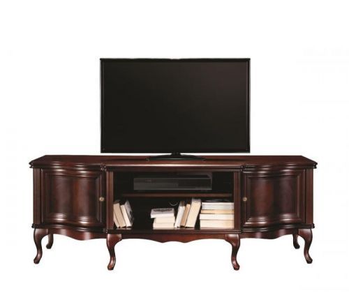 TARANKO Wersal W-RTV/D rustikálny tv stolík wenge