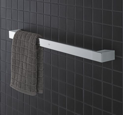 Grohe Selection Cube - Vaňové madlo/držiak na uteráky, chróm 40807000
