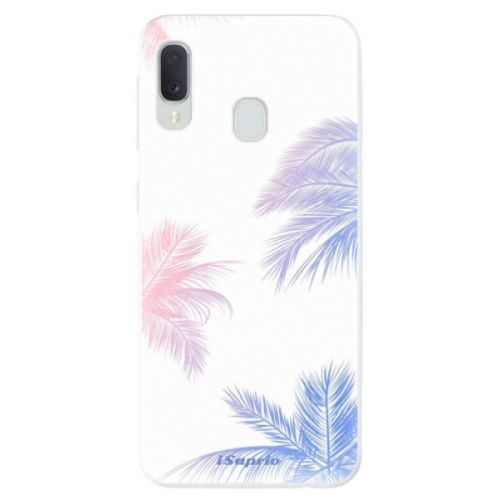 Odolné silikónové puzdro iSaprio - Digital Palms 10 - Samsung Galaxy A20e