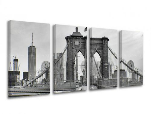 Obraz na stenu 4 dielny MESTO / NEW YORK ME114E41