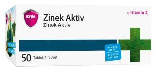 VIRDE ZINOK AKTIV + VITAMÍN A 50 tbl