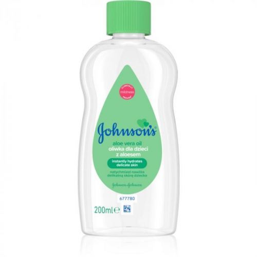 Johnson's Baby Care olej s aloe vera 200 ml