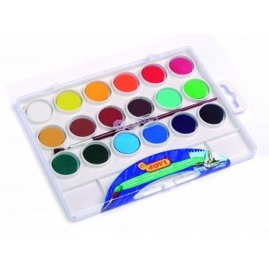 JOVI Vodové farby - sada 18ks so štetcom - 162 g