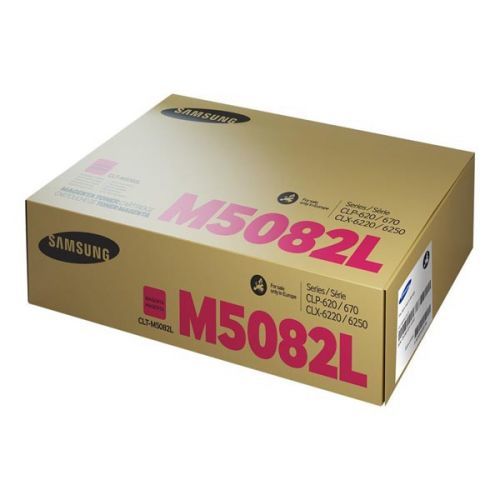 HP originál toner SU322A, CLT-M5082L, magenta, 4000str., M5082L, high capacity, Samsung CLP-620, CLP-670, CLX-6220, CLX-6250