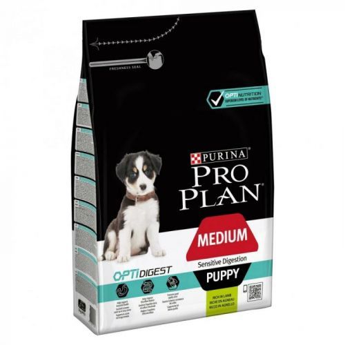 PURINA PRO PLAN MEDIUM PUPPY SENSITIVE DIGESTION LAMB 3KG