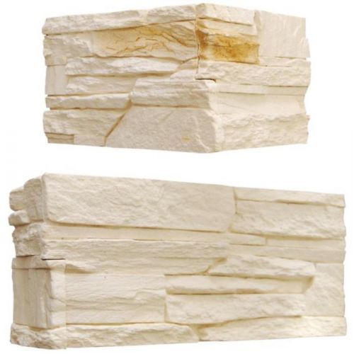 Sádrový Obkladový Kameň Antero Gold Rohový