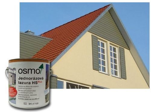OSMO Color OSMO - Jednorázová lazúra HS Plus - fasády, ploty, domčeky - 9261 - orech - 0,75 L