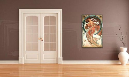 Obraz na plátne TANEC – Alfons Mucha REP090