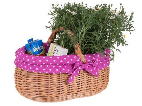 Nákupný kôš prútený Jente VII.