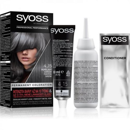 Syoss Permanent Coloration permanentná farba na vlasy odtieň 4-15 Dusty Chrome