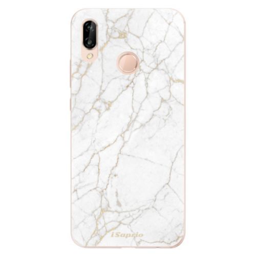 Odolné silikónové puzdro iSaprio - GoldMarble 13 - Huawei P20 Lite