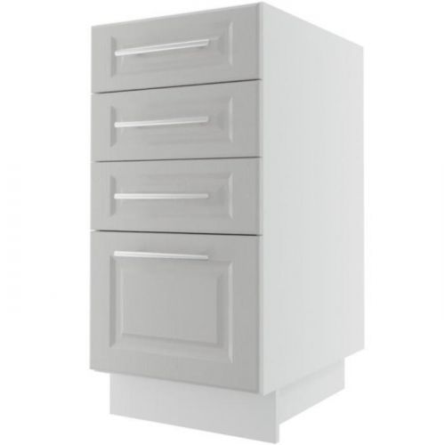 Kuchynská skrinka Emporium D4M/40 light grey stone/biela