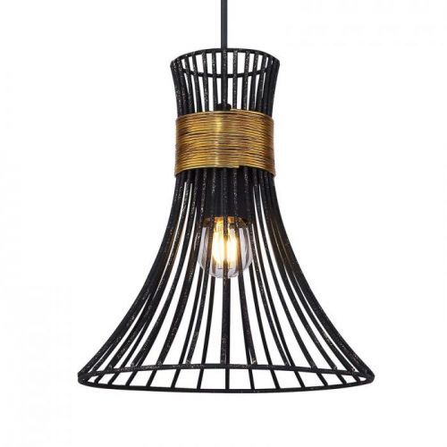 Závesná lampa 54814H so zlatým dekórom, 22 cm