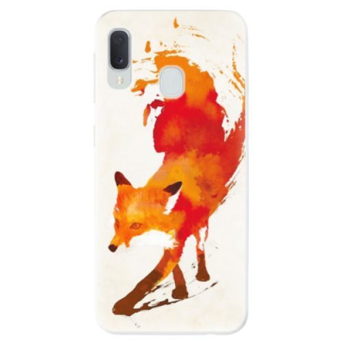 Odolné silikónové puzdro iSaprio - Fast Fox - Samsung Galaxy A20e