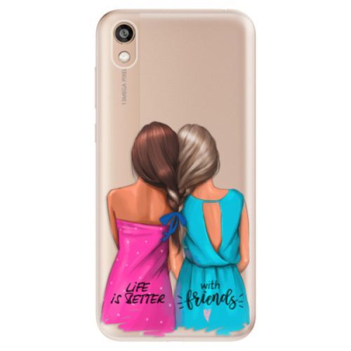 Odolné silikónové puzdro iSaprio - Best Friends - Huawei Honor 8S