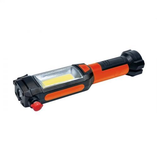 Solight WL112 Multifunkčné LED svetlo 3 W COB + 1 W LED, oranžová