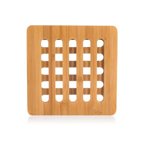 Banquet Podložka drevená BRILLANTE Bamboo 16 x 16 x 1 cm