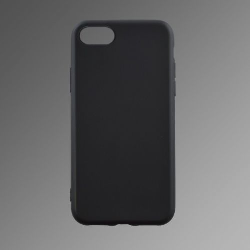 Gumený kryt iPhone X čierne matné