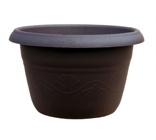 Samozavlažovacia žardina Siesta, hnedá, Plastia, 35 cm