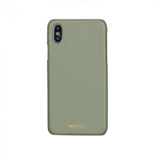IPH XS MAX oli.zelený London kožený kryt dbramante