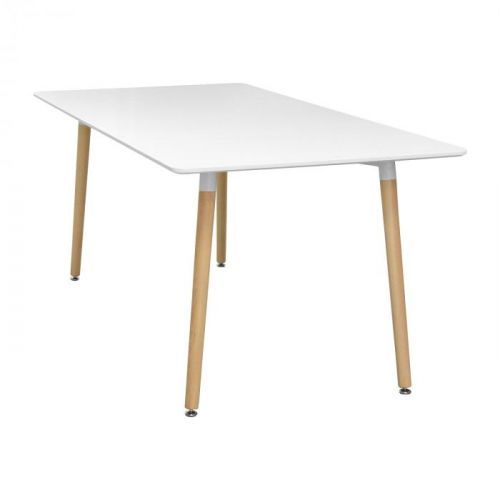 Jedálenský stôl 160x90 UNO biely