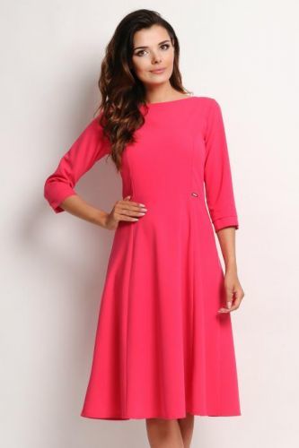 Ružové šaty A112