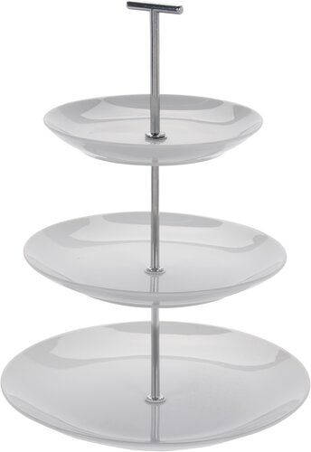 Koopman Porcelánový stojan, 3 poschodia