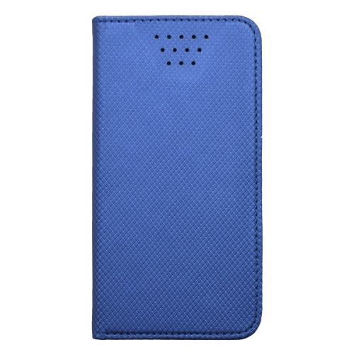 MOBILNET PKK-3086-UNI-47X53 UNIVERZALNE KNIZKOVE PUZDRO, UHLOPRIECKA 4.7-5.3, TMAVO-MODRE