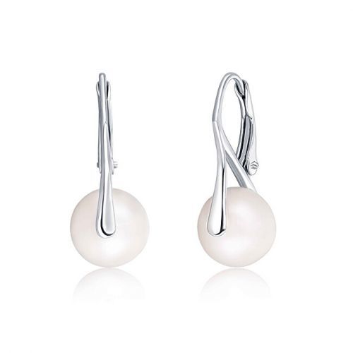 JwL Luxury Pearls Strieborné náušnice s pravými perlami JL0613