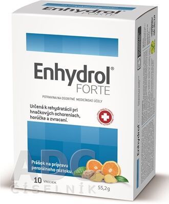 Enhydrol Forte 10 vrecusek (od 1 tyzdna)