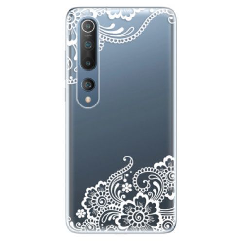 Odolné silikónové puzdro iSaprio - White Lace 02 - Xiaomi Mi 10 / Mi 10 Pro