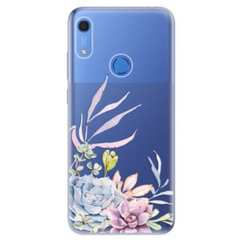 Odolné silikónové puzdro iSaprio - Succulent 01 - Huawei Y6s