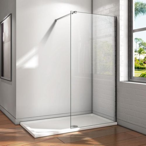 H K - LUSTY F1 110 Sprchová zástěna WALK IN 108-110x 200cm, 8 mm sklo (SE-LUSTYF1110SET)