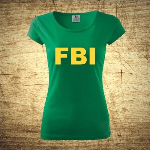 Dámske tričko s motívom FBI